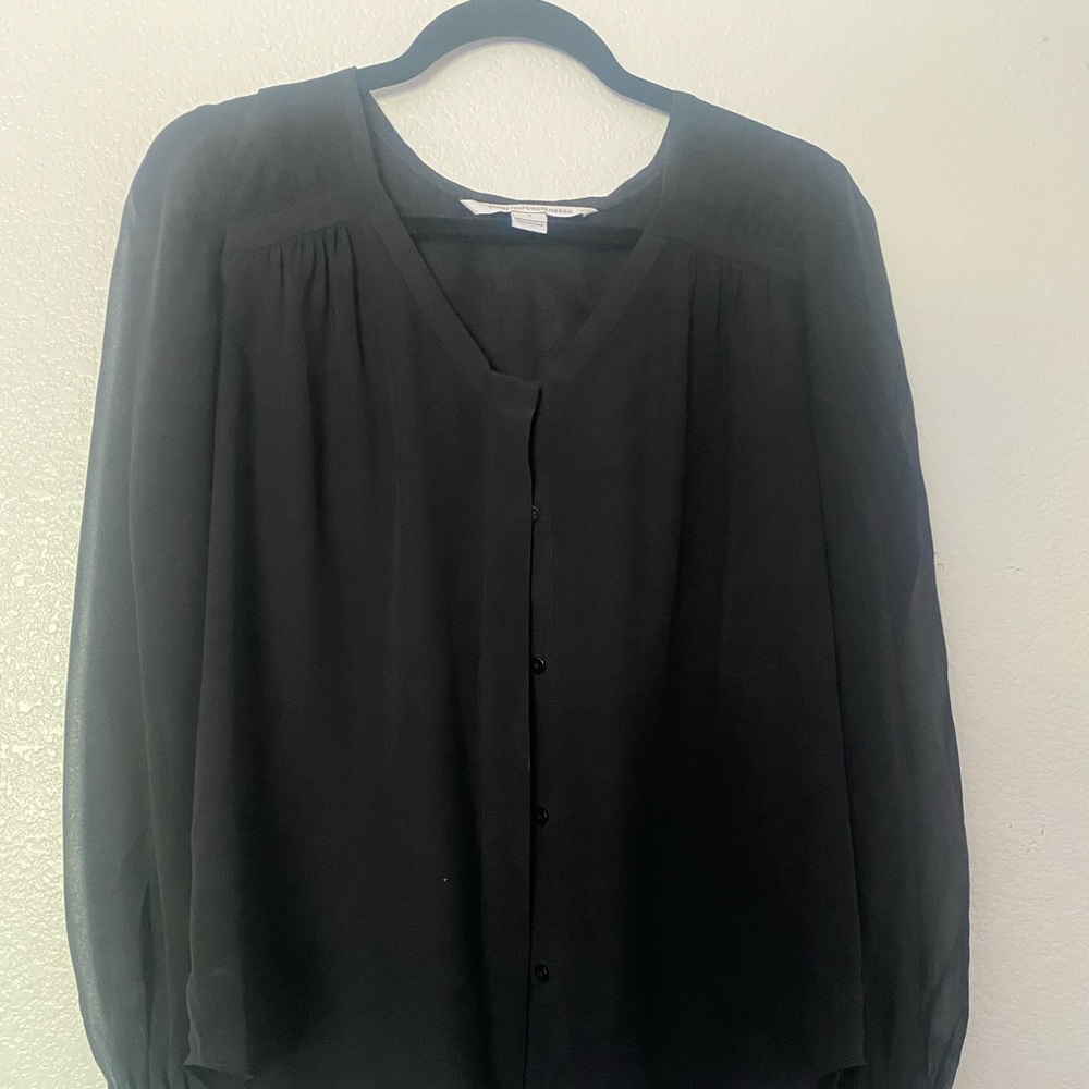 DVF Silk Blouse